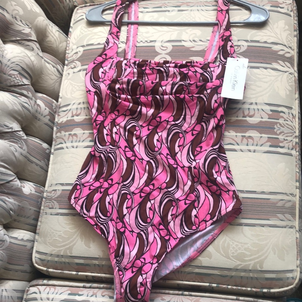 Calvin Klein swimwear color blush size 8